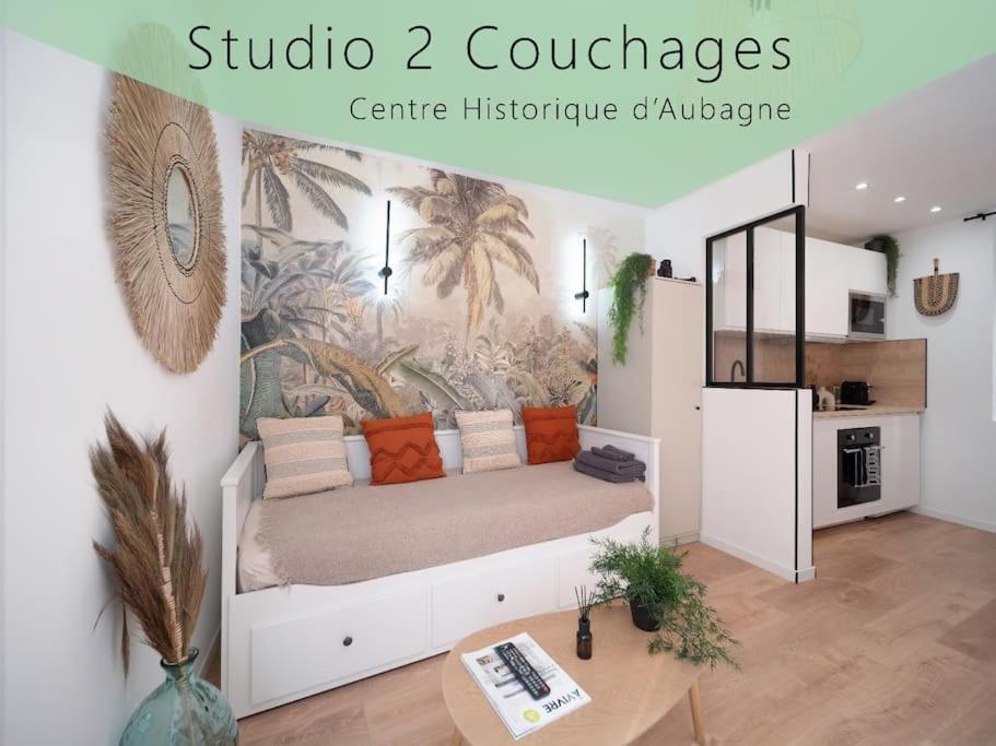 Le Gachiou - Studio 2 Couchages - Centre Historique Aubagne Luaran gambar